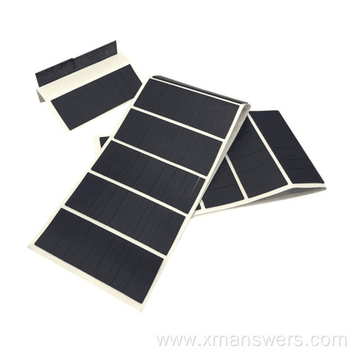 Custom Molded 3m Backed Adhesive Silicone Rubber Sheet